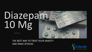 Buy Valium/ Diazepam 10mg Medicine Online