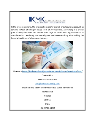 Accounting Outsourcing to India CPA | Kmkassociatesllp.com