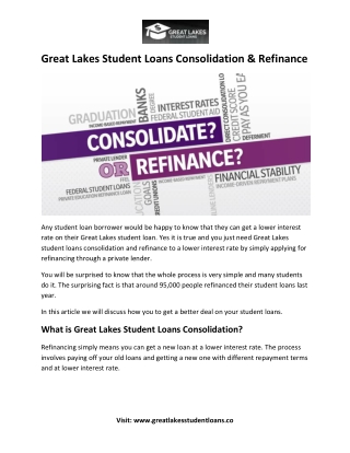 greatlakes student loan Online Presentations Channel