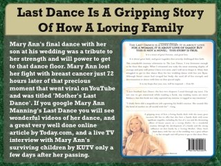 Last Dance Is A Gripping Story Of How A Loving Family