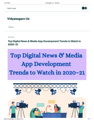 Top Digital News & Media App Development Trends to Watch in 2020–21