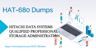 Hitachi Data Systems HAT-680 Dumps
