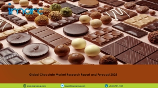 Chocolate Market Report with Leading Competitor Analysis, Strategies and Forecast Till 2025