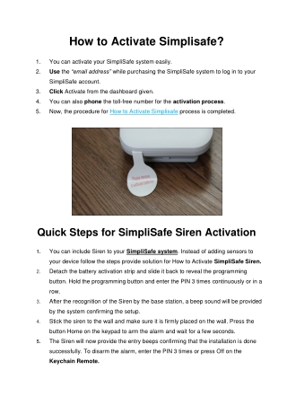 How to activate simplisafe? [Ultimate Guide]