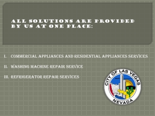 Looking for appliance repair in las vegas service in your area?