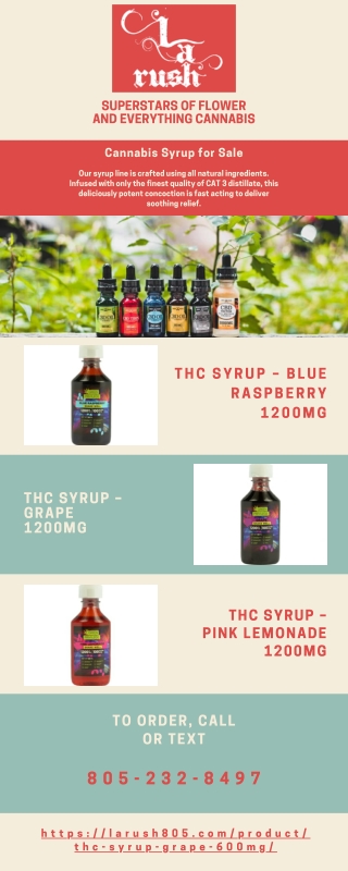 Cannabis Syrup for Sale