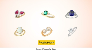 Types of Stones for Rings