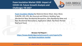 Foam Insulation Market