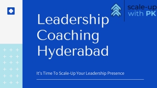 Leadership Coaching Hyderabad - PK Narayanan