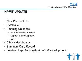 NPFIT UPDATE