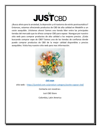 Comprar Vapeadores de CBD