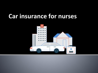 Car insurance for nurses