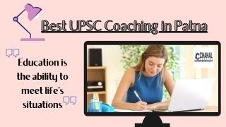 Best UPSC Coaching in Patna