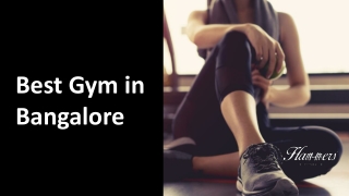 Best Gym in Bangalore