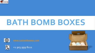 Bath bomb boxes Available in All Sizes & Shapes
