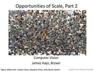 Opportunities of Scale, Part 2