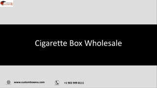 Printed Personalized Branded cigarette box wholesale