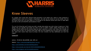 Elbow Sleeves