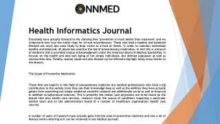 Journal Of Health Research