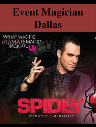 Event Magician Dallas