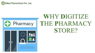 How to digitize your pharmacy store?