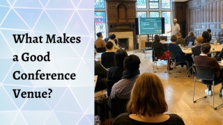 What Makes a Good Conference Venue ?