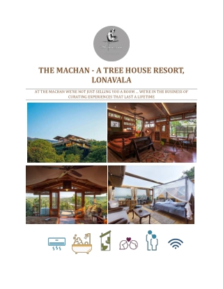Nature resorts near Pune 29 different machans | The Machan