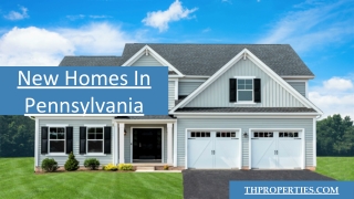 New Homes In Pennsylvania