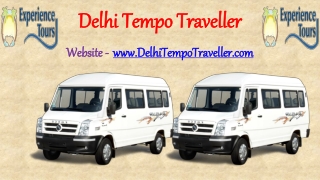 Luxury and Normal Tempo Traveller on Rent