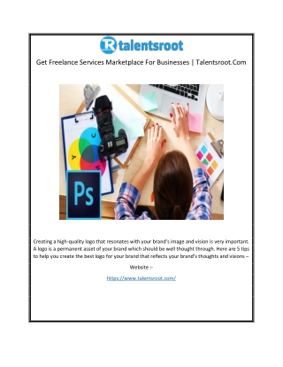 Get Freelance Services Marketplace For Businesses | Talentsroot.Com