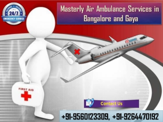 Get Magnificent Emergency Air Ambulance Service in Bangalore by Medivic