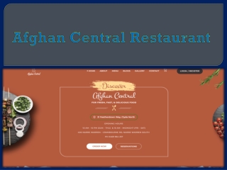 Afghan Central Restaurant