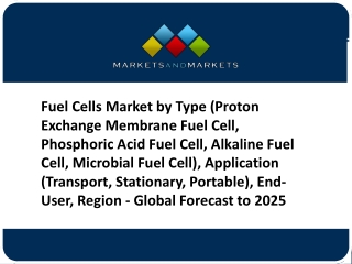 Global Fuel Cells Market Overview