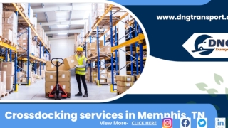 Best Cross docking service provider Memphis Tennessee