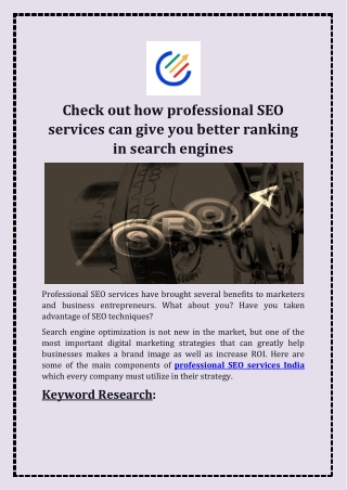 What is an SEO Professional & how will it help your business?