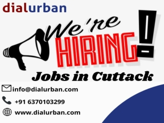 Jobs in Bhubaneswar