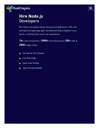 Hire Node.js Developers: Quick Team Scaling