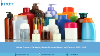 Cosmetic Packaging Market Report 2020: Strategic Industry Analysis and Impact of COVID-19