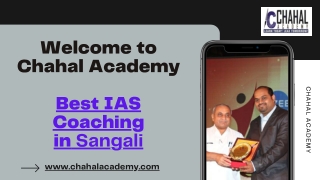 Best UPSC Coaching in Sangali | Chahal Academy