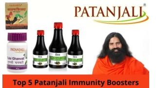 Patanjali Immunity Boosters for a Healthy You