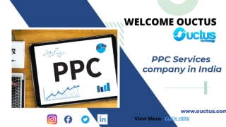 Best Pay per Click (PPC) Service company in India