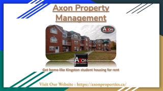 Kingston Student Housing