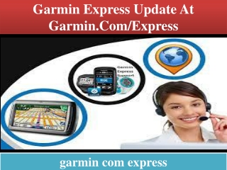 Garmin express update at garmin.com/express