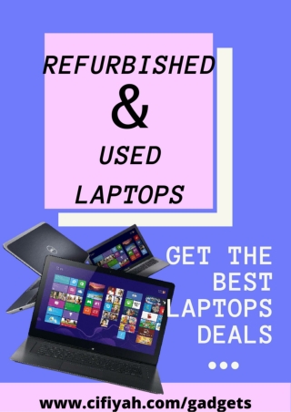 Should you buy a refurbished or a used laptop?