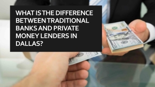 what is the difference between traditional bank