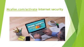 www.McAfee.com/Activate - Enter your code - McAfee Activate