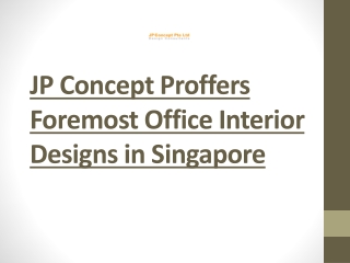 Office Interior Designs in Singapore