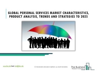 Personal Services Market Size, Forecast, Growth And Industry Analysis 2025