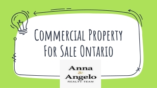 How To Sell Commercial Property