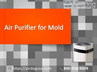 Air purifier for Mold available at discount price : Airdog USA